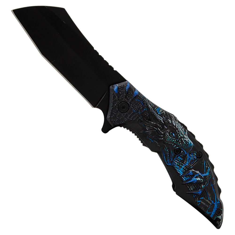 NAVAJA DOBLAR 4.25PULG BLUE DRAGON RT 7368-BL