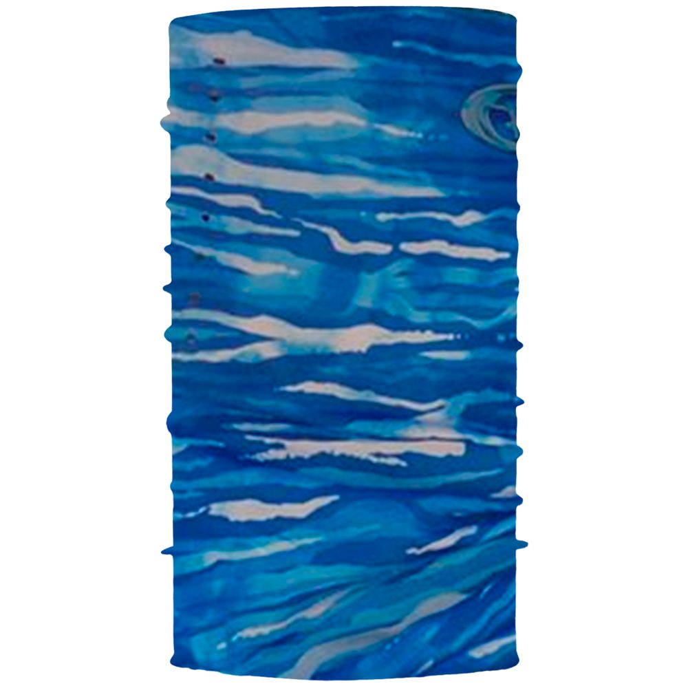 FACE MASK FLYING FISHERMAN BLUE WATER CAMO SUNBANDIT SB1200P