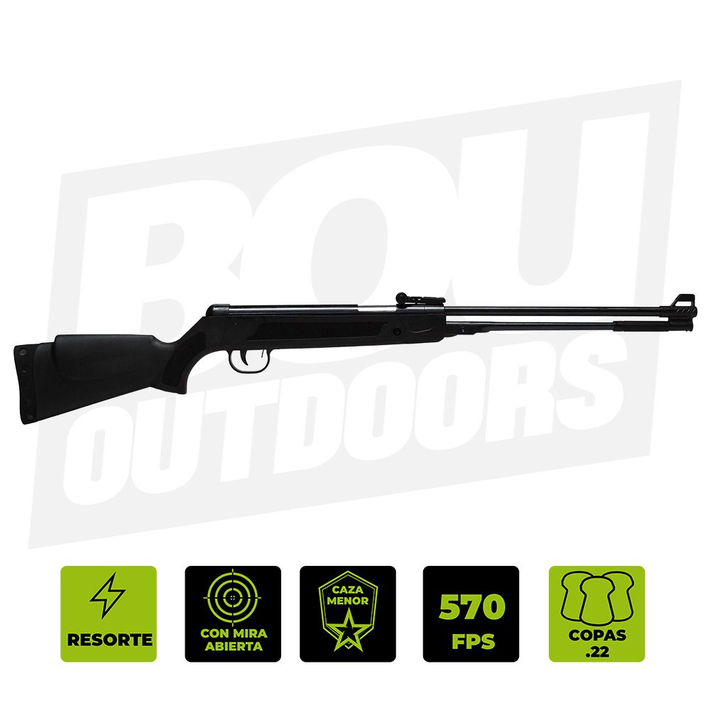 RIFLE CHINESSE WF600P SINTETICO CAL. 22 S/MIRA