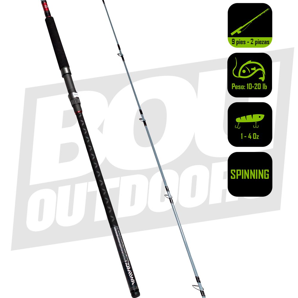 CAÑA PESCA SPINNING SURF TEAM DAIWA 9PIES TDSF902MFS