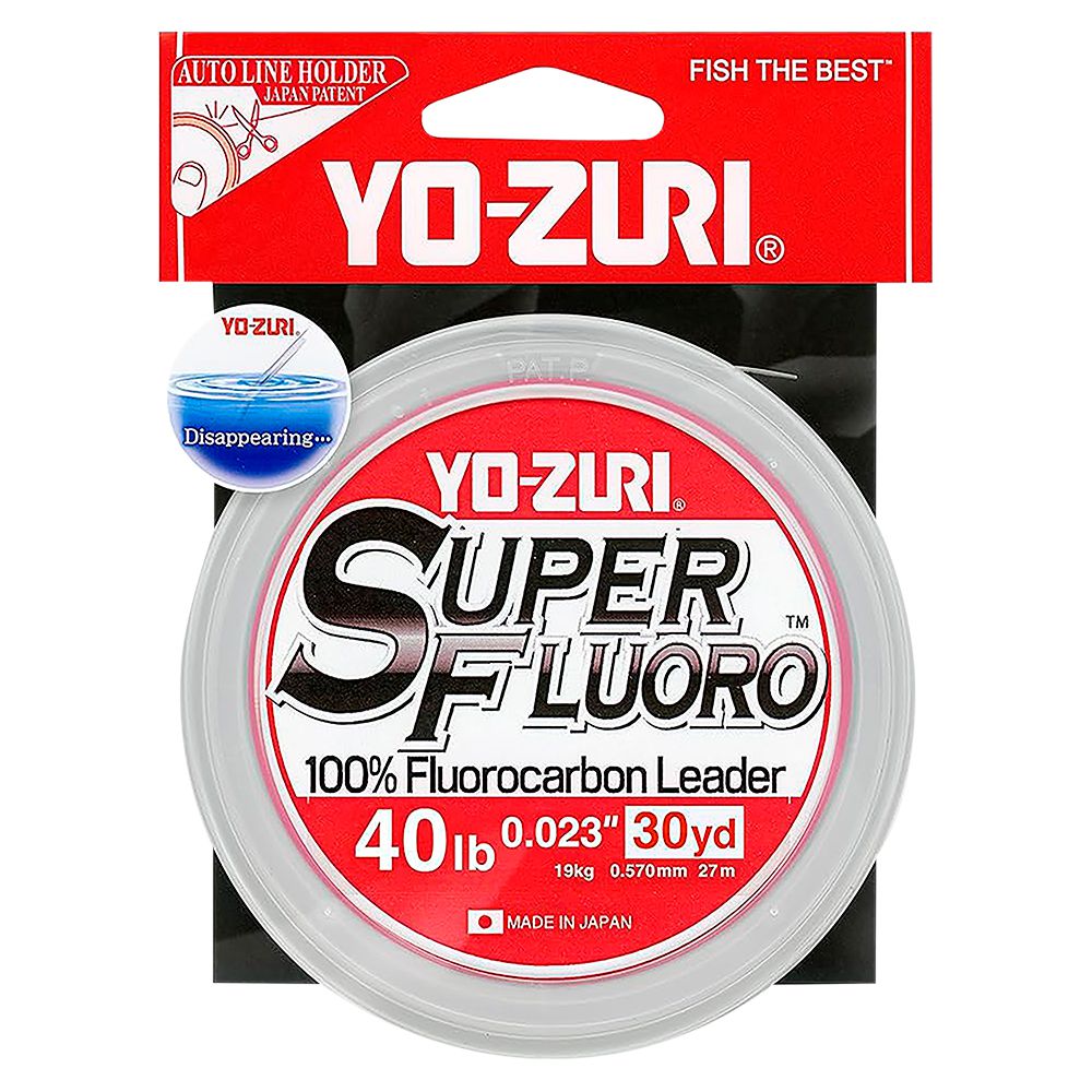 FLUOROCARBON PESCA YO-ZURI NCL 40LB 30YD YZ SF R1490-NC