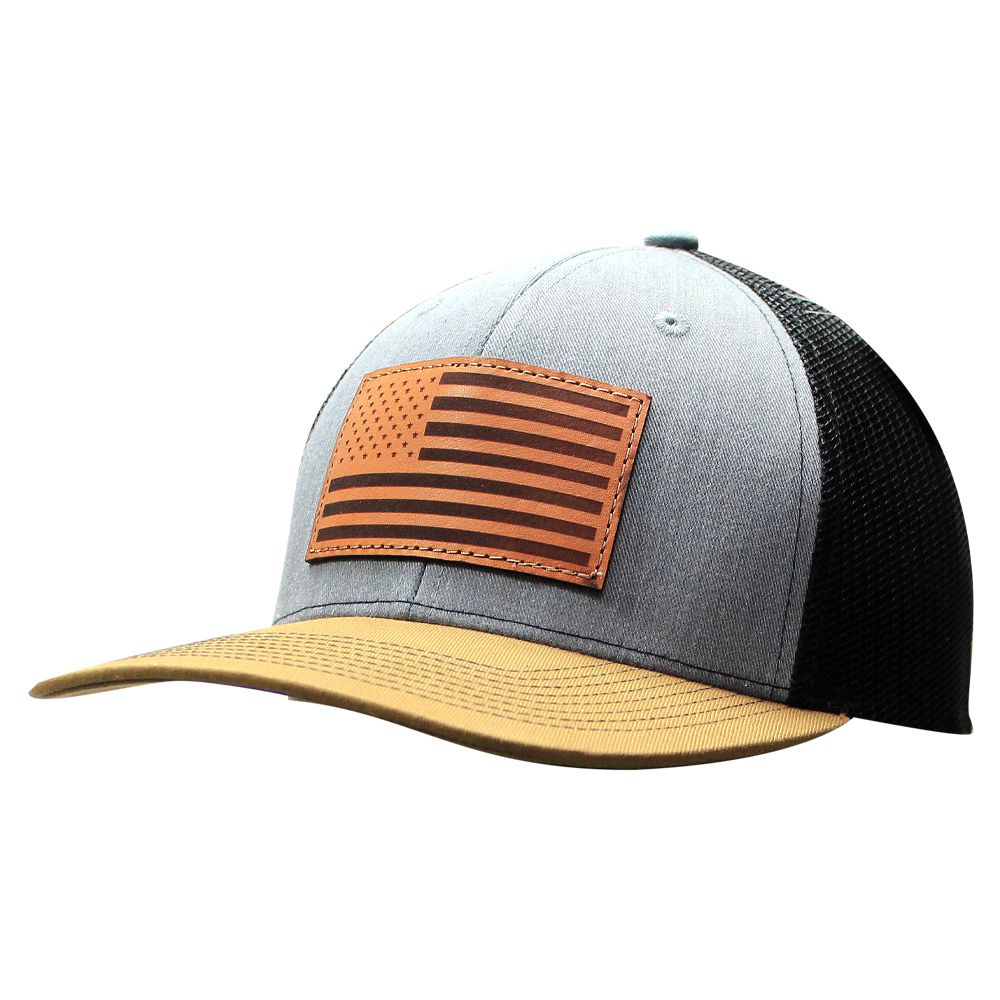 GORRA OUTDOOR USA LEATHER PATCH FLAG USA771-OK