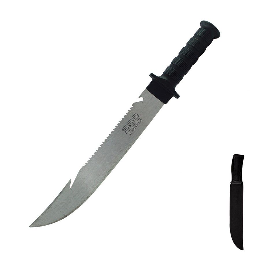 CUCHILLO TIBURON 850 12PULG. CON VAINA IMACASA 10905