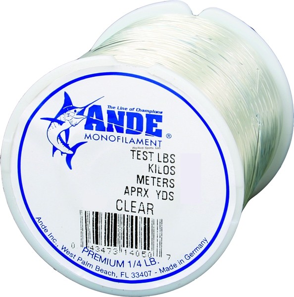 HILO NYLON PESCA ANDE A14-12C 12LBS 1000 YDS 1/4 LBS