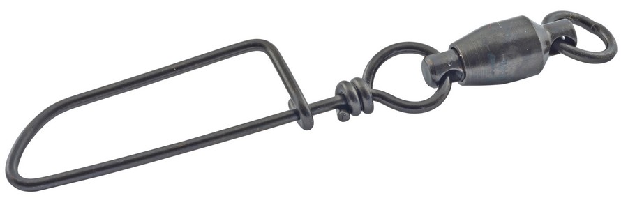 SNAP SWIVEL BLACK INTERLOCK SZ-7 (4) BISS-7
