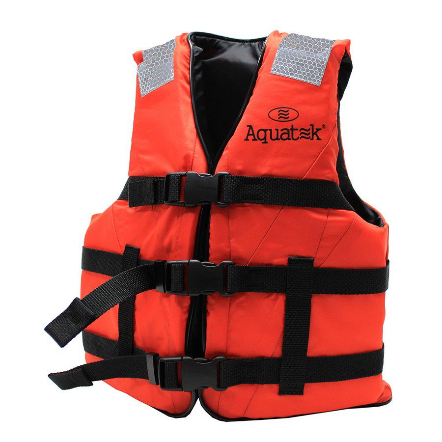 CHALECO SALVAVIDAS /NIÑO NARANJA AQU-VY-003 YTH