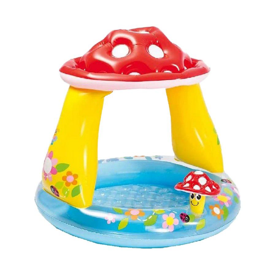 PISCINA NIÑOS CON TECHO MOD.HONGO 57114-NP