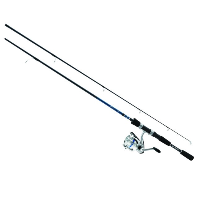 CAÑA PESCA CON CARRETE  SPINNING DAIWA AZUL D-SHOCK 25/6.6 DSK25-2B/F662M