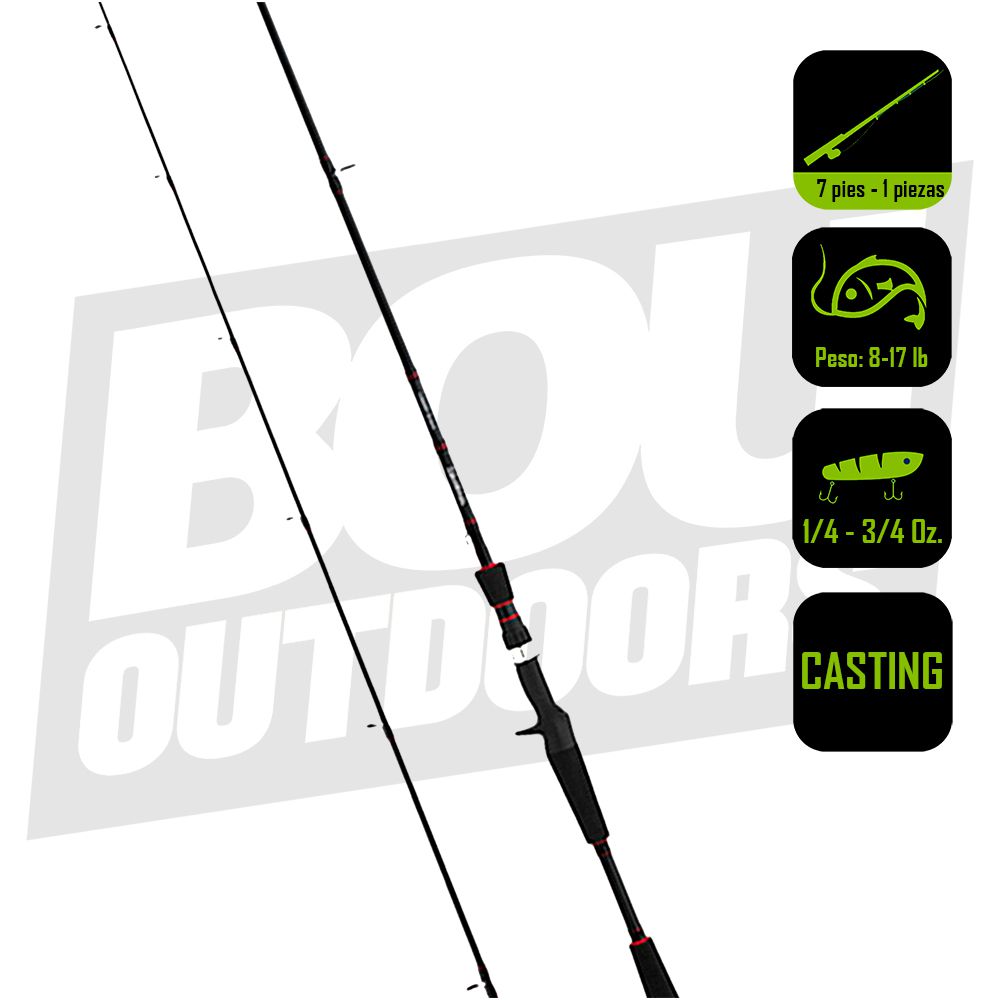 CAÑA PESCA CASTING DAIWA LAGUNA 7PIES LAG701MFB