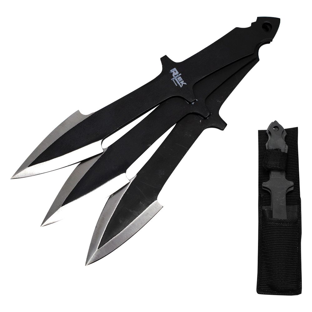 CUCHILLO LANZAR SET BLACK 10PULG TK 802-310RK