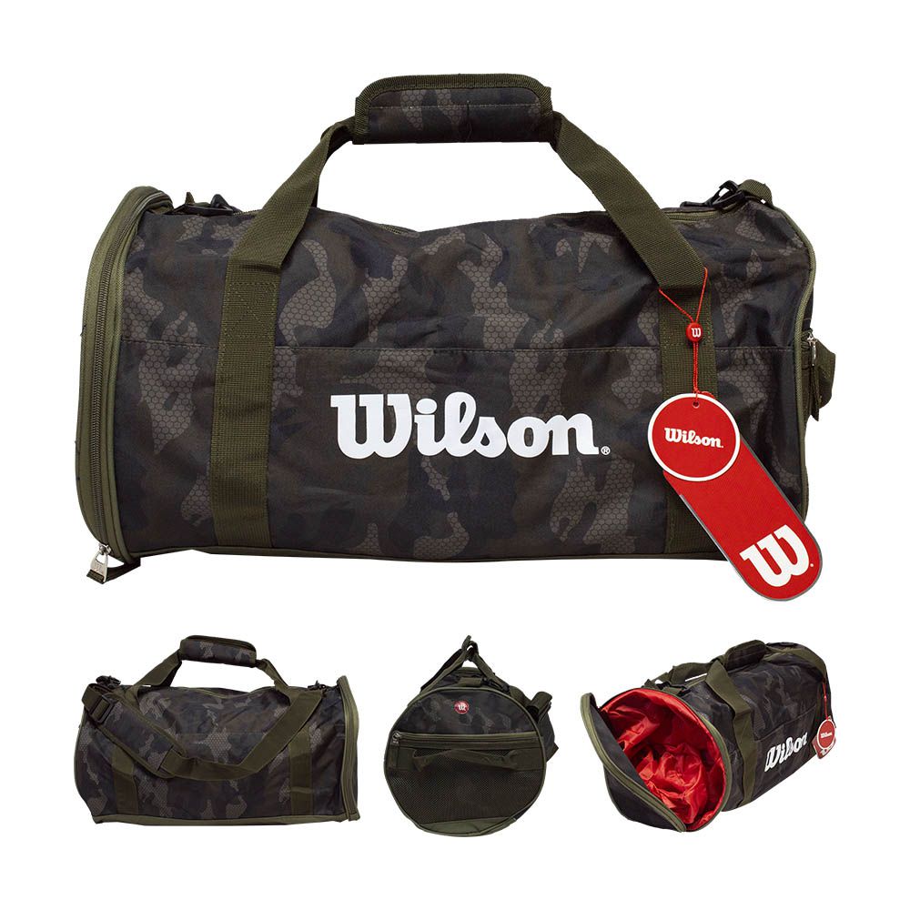MOCHILA WILSON CAMO UNISEX GRIS/VERDE 65.150007MG