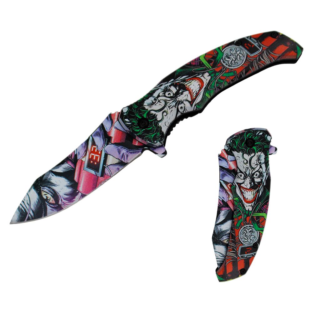 NAVAJA DOBLAR 4.5 PULG JOKER DESING C/CLIP JK 6417-4