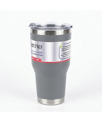 VASO TERMICO GRIS 30OZ SV-TH-788