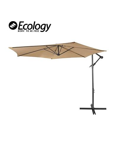 PARAGUAS ECOLOGY PARA JARDIN CON BASE 3X2.5MT 11247