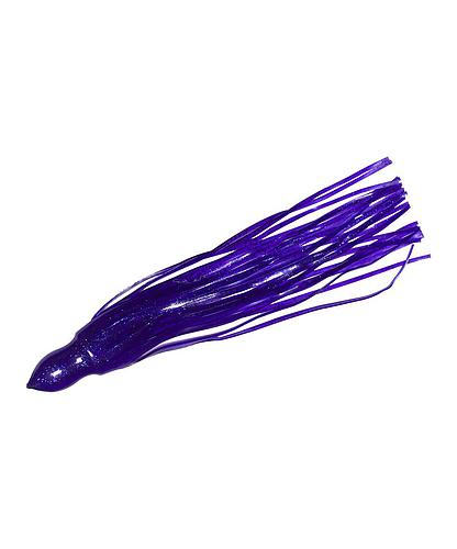 FATHOM OC30-22 TROLLING SKIRT 1 X 9 OCTOPUS PURPLE WITH PURPLE FLECK