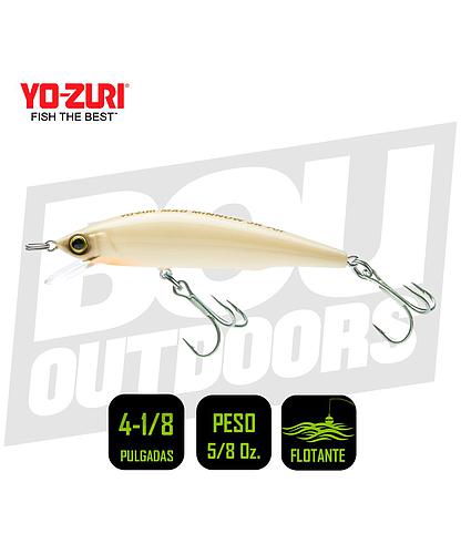YO-ZURI MAG MINNOW 4 3/4 PULG 5/8OZ BONE R1532BONE