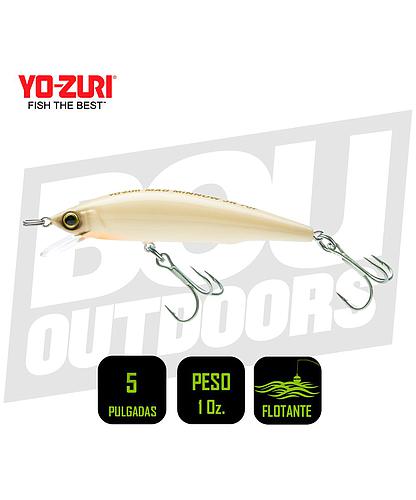 YO-ZURI MAG MINNOW 5 PULG 1OZ BONE R1140BONE