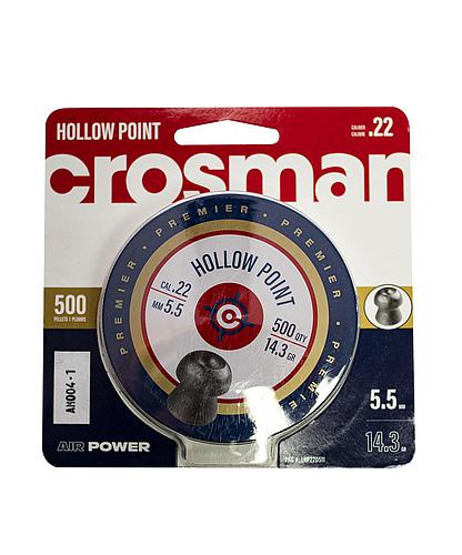 BALINES CROSMAN PREMIER HP LHP22 .22 (500)