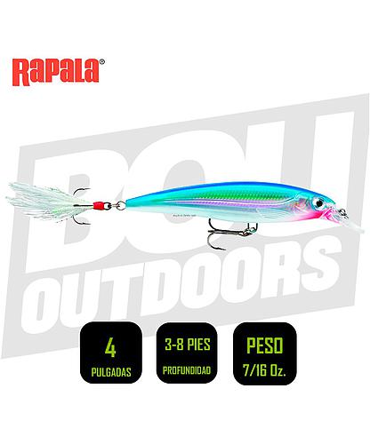 RAPALA XR10SB X-RAP JERKBAIT 4 PULG 7/16OZ SILVER BLUE