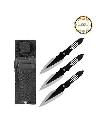 CUCHILLO LANZAR 8 PULG TK 080-803BK (3PCS)