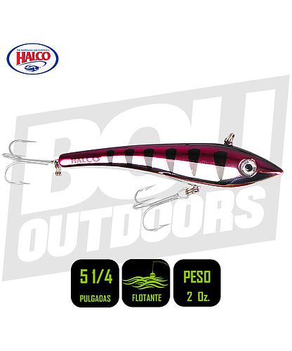 HALCO MAX130 TROLLING 5 1/4 PULG CHROME PINK MAX130-R15