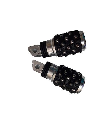 ESTRIBO P/MOTO SILVER TM-1003-SIL (PAR) (NC)