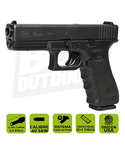 PISTOLA GLOCK 22 GEN 4 CAL. 40