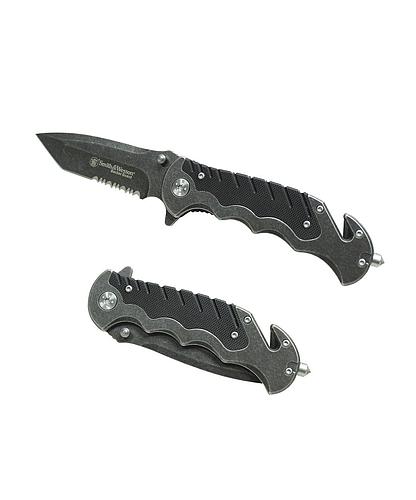 NAVAJA SMITH & WESSON M&P FOLDER HIGH CARBON BLADE SWBG10S