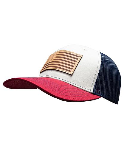 GORRA OUTDOOR USA LEATHER PATCH FLAG USA771-SNC