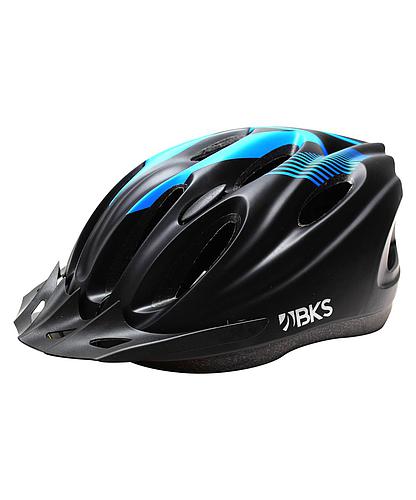 CASCO BKS RACING P/ADULTO H350 NEGRO/AZUL M 33672