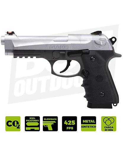 PISTOLA CROSMAN MAKO CM9B .177 CO2