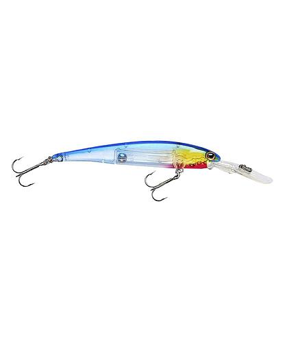 BANDIT WALLEYE B-SHAD TROLLING PLUG 3.50PULG 1/3OZ TRANSPARENT GIZZARD SHAD BDTB-SHADD08