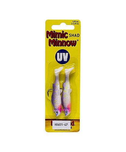 MIMIC MINNOW NORTHLAND UV 2 1/8 1/8OZ PURPLE TIGER MMUV3-46