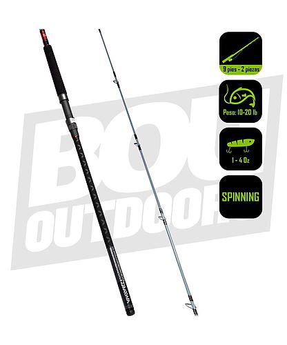 CAÑA PESCA SPINNING SURF TEAM DAIWA 9PIES TDSF902MFS