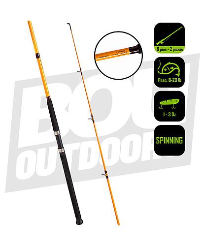 CAÑA PESCA SPINNING SURF DAIWA FT 9PIES FTS902MFS