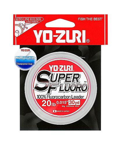 FLUOROCARBON PESCA YO-ZURI NCL 20LB 30YD YZ SF R1487-NC