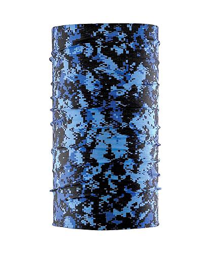 FACE MASK FLYING FISHERMAN BLUE DIGI CAMO SUNBANDIT SB1736