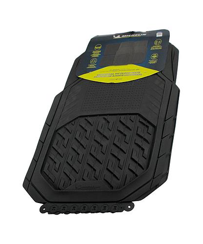 ALFOMBRA CAUCHO MICHELIN NEGRO 4PCS FL3006B1-4