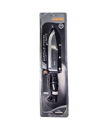 CUCHILLO JUNGLE WARRIOR 861 INOX. 7PULG. C/VAINA IMACASA 10912