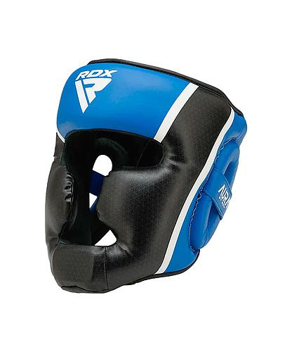 PROTECTOR DE CABEZA RDX AURA PLUS T-17 AZUL/NEGRO-XL HGR-T17UB-XL+