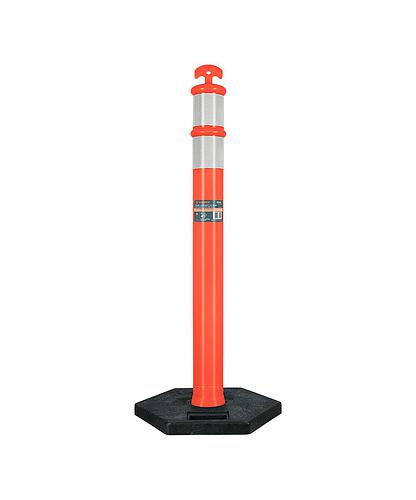 POSTE REFLECTIVO DELIMITADOR CON BASE TRUPER 101666